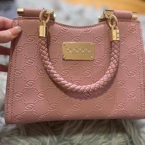 BEBE handbag with detachable card wallet